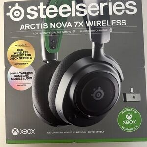 SteelSeries Arctis Nova 7X Wireless Over-Ear Headphones - Black